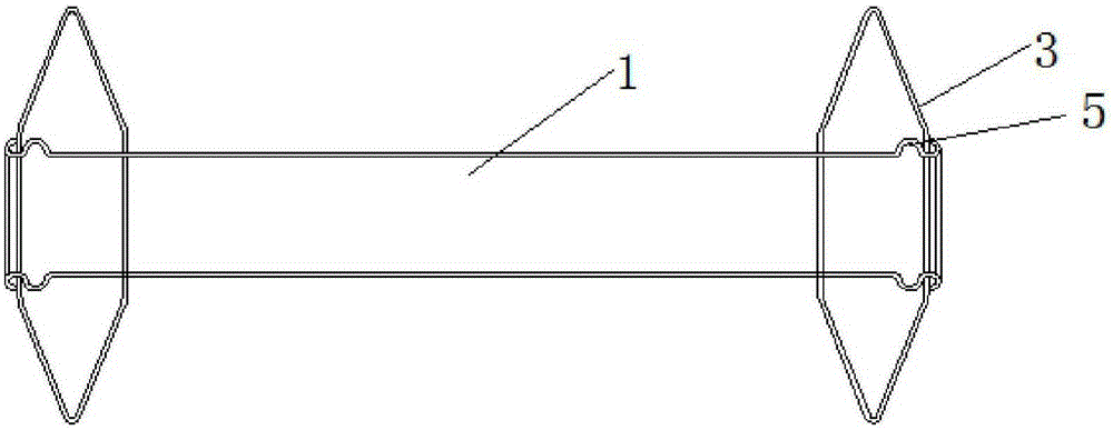 Rhombic cable ladder applied to wind power generation system