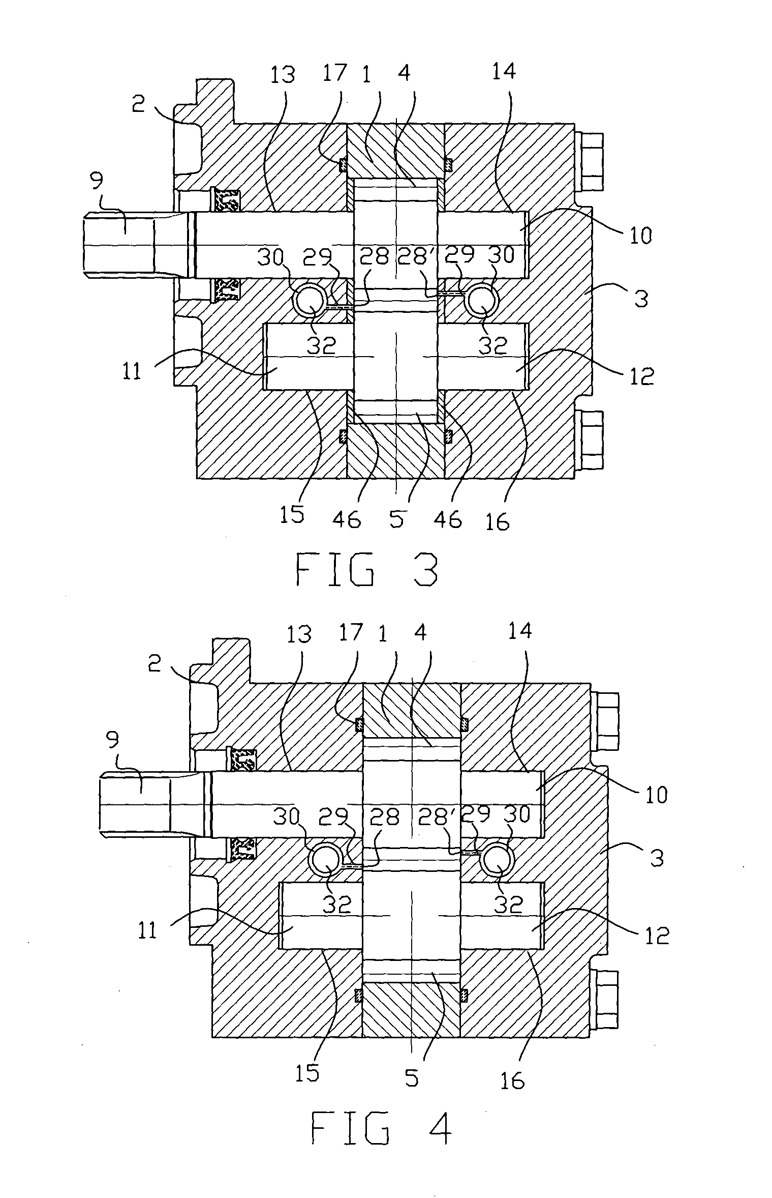 A silent gear pump or motor suppressing troubles of trapping fluid