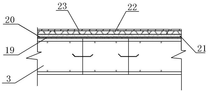 Underground waterproof system with same life cycle as building and construction method thereof