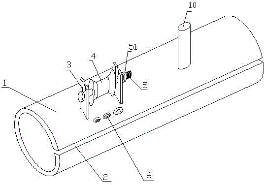 Bare conductor electrified binding winder