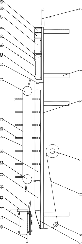 Full-automatic horizontal type food packer