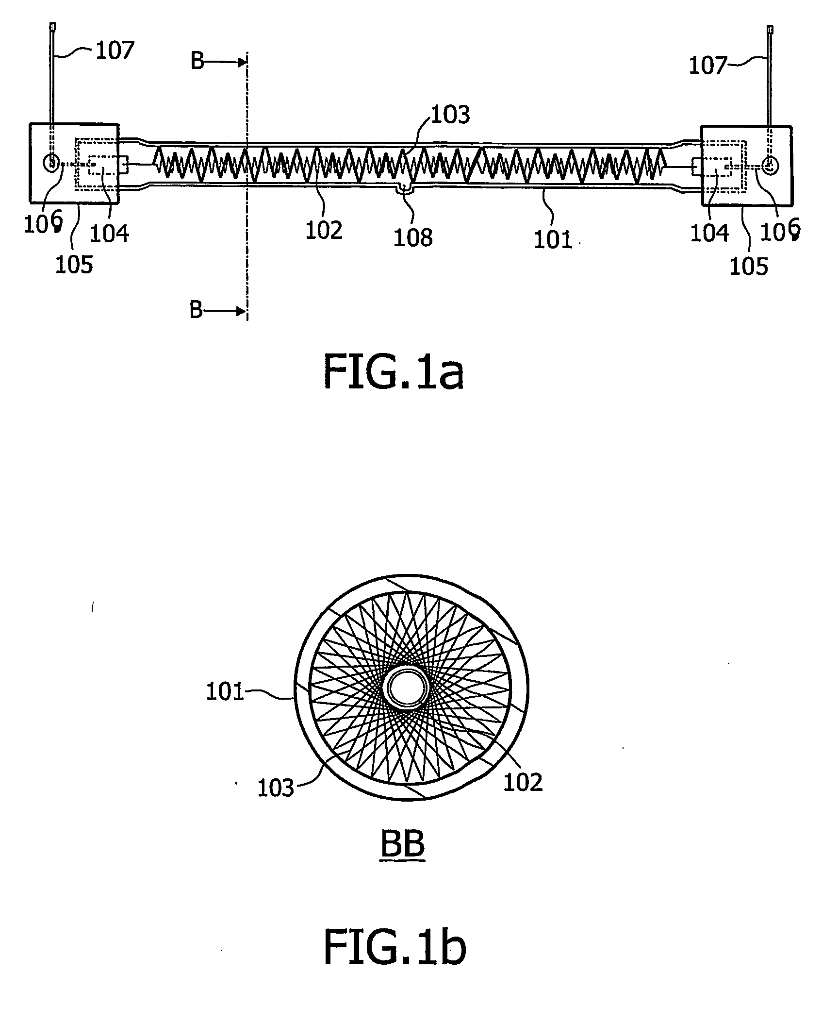 Lamp with double filament