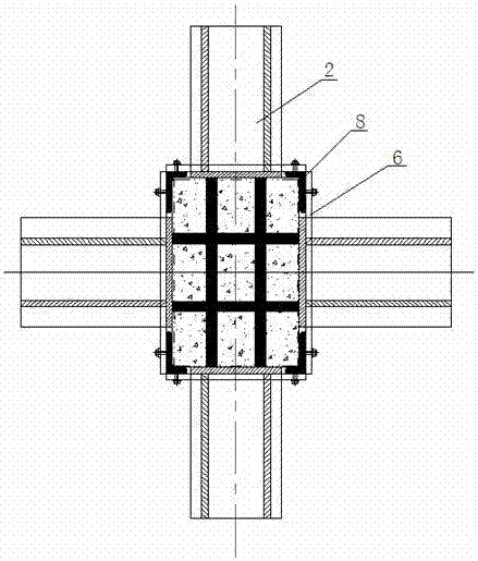 A kind of steel slideway jacking up building storey-increasing device