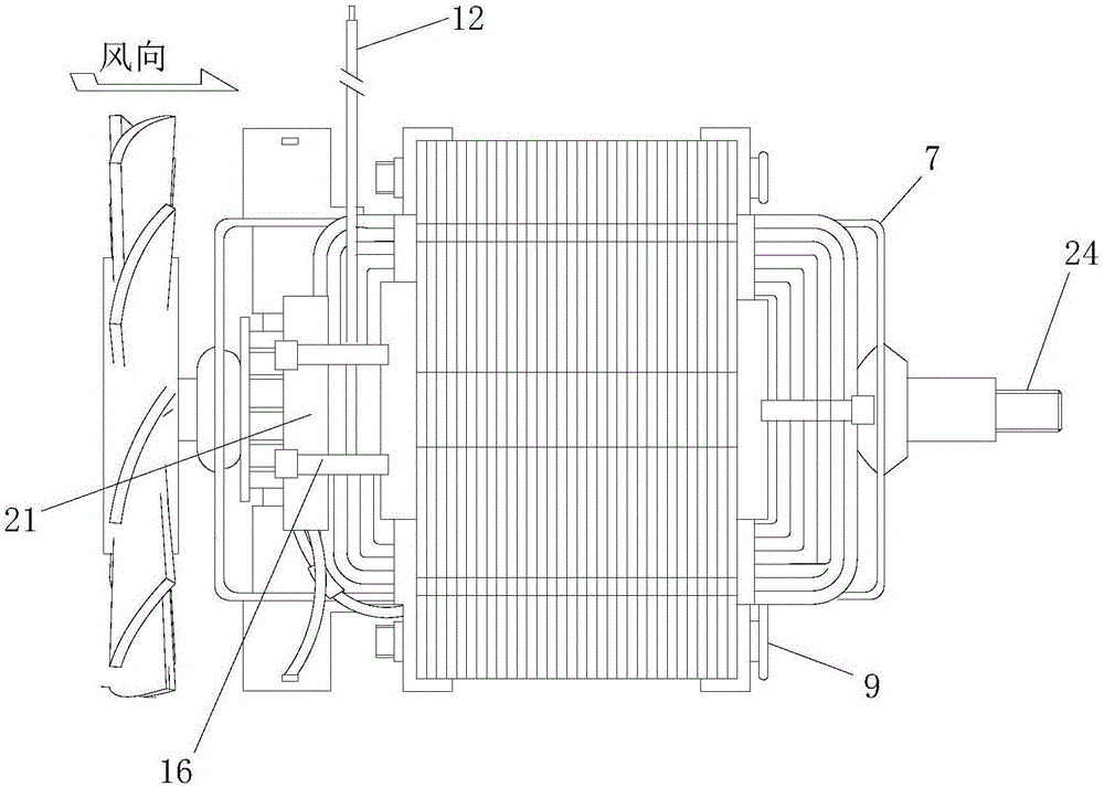 Ice crusher motor