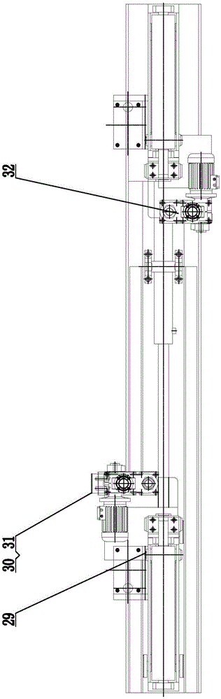 H-steel pre-assembling mechanism