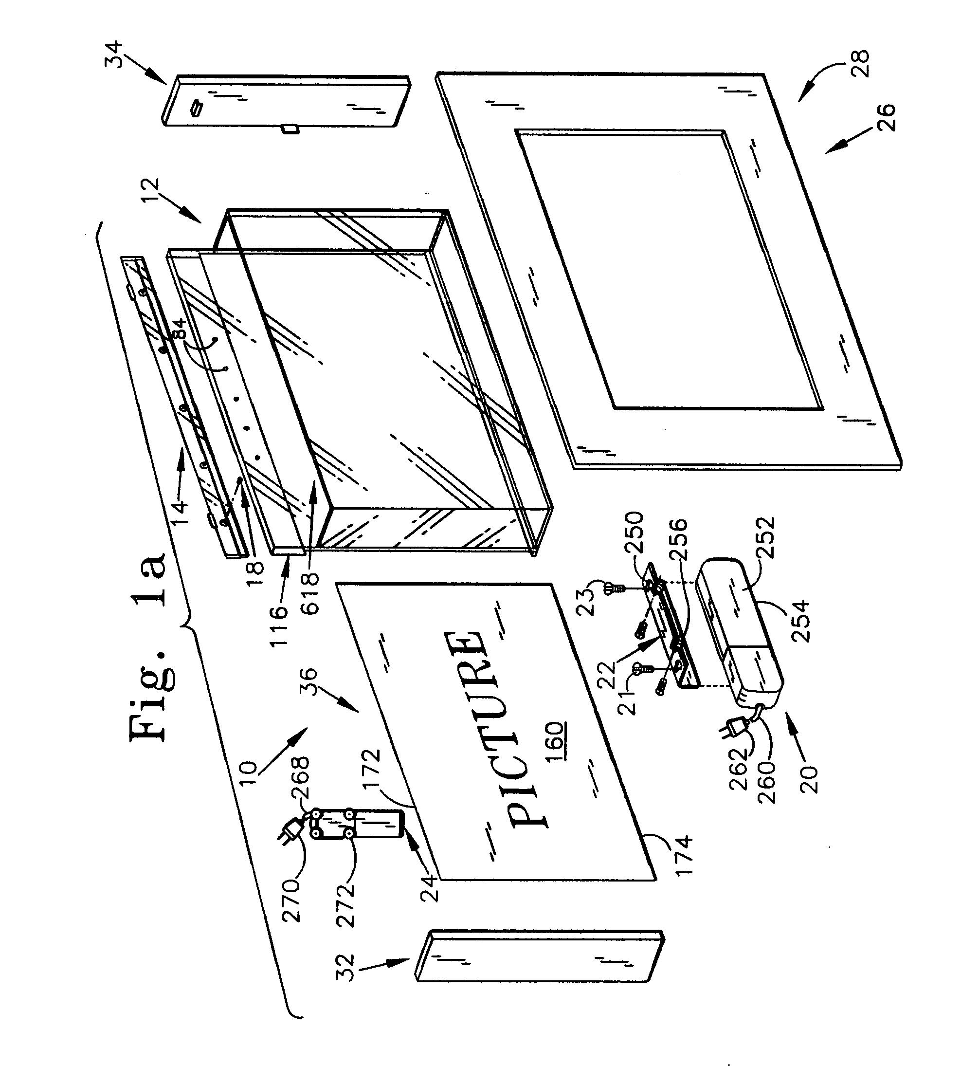 Wall mountable aquarium or terrarium