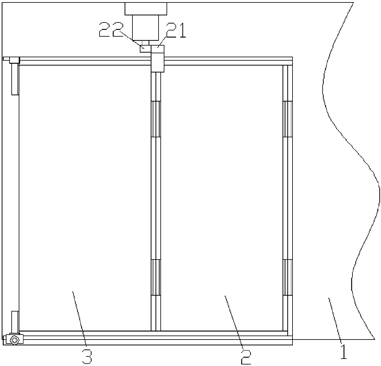 Foldable door device and using method thereof