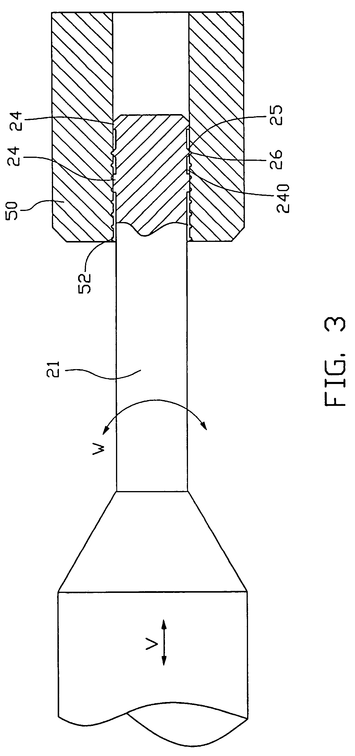 Manufacturing tool for fluid dynamic bearing