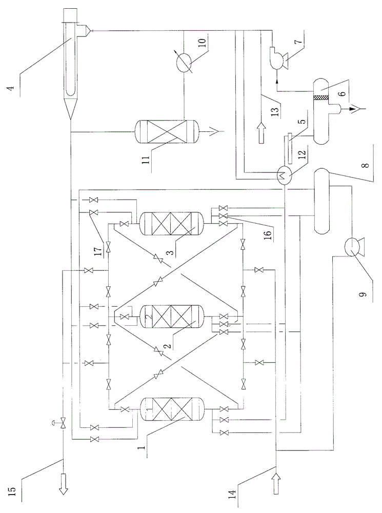 Molecular sieve dehydration method for C-4 fraction