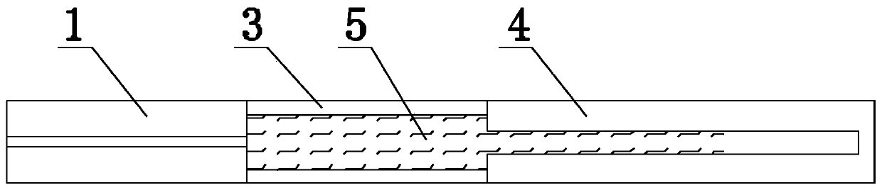 High-sensitivity optical fiber temperature sensing probe and manufacturing method thereof