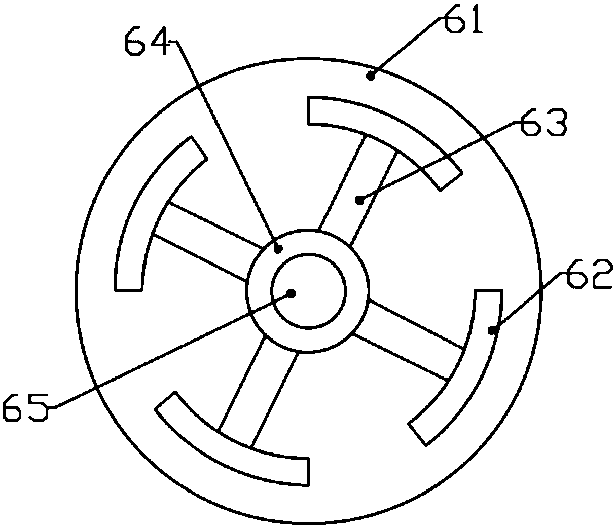 Double-sided adhesive tape pasting device