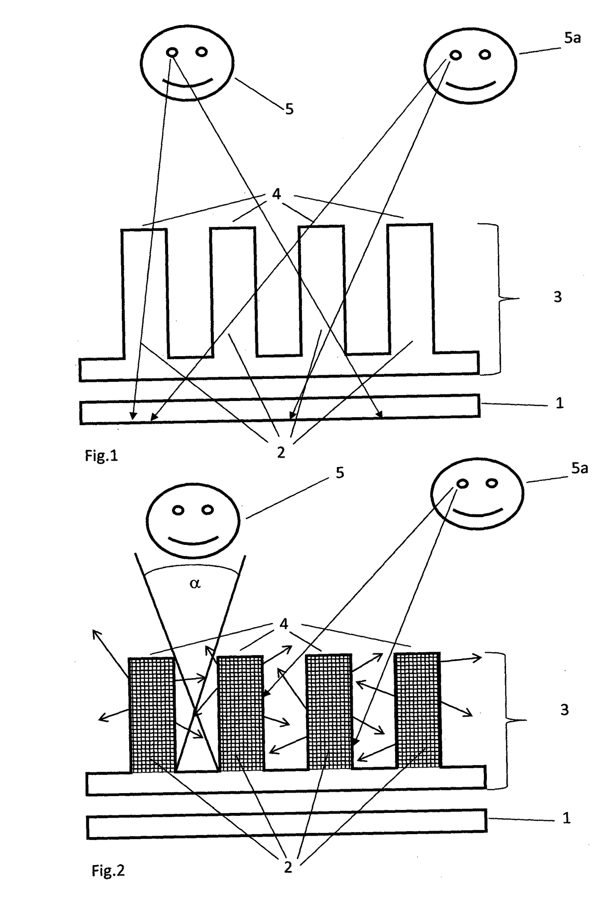 Method and arrangement for the secure display of information