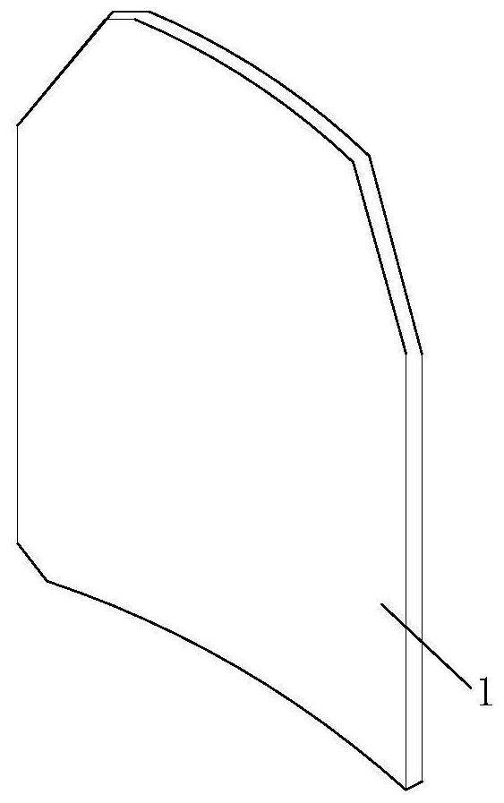 Preparation method of boron carbide composite ceramic plate and bulletproof flashboard