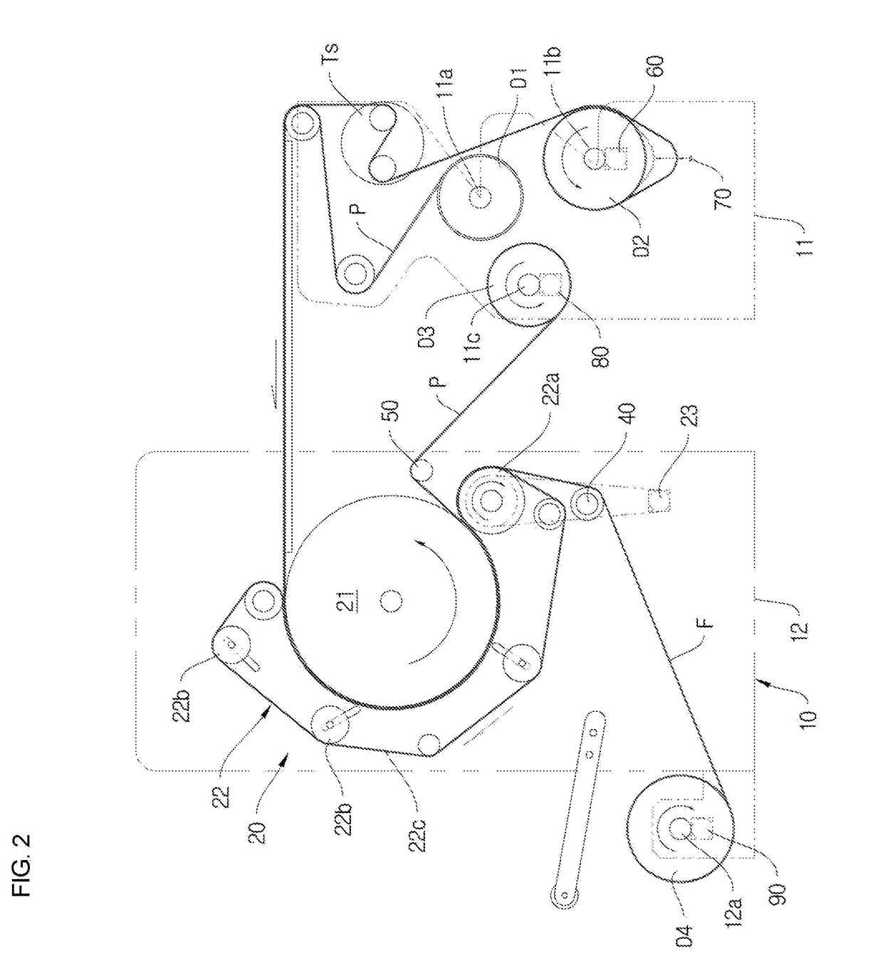 Hybrid transfer machine