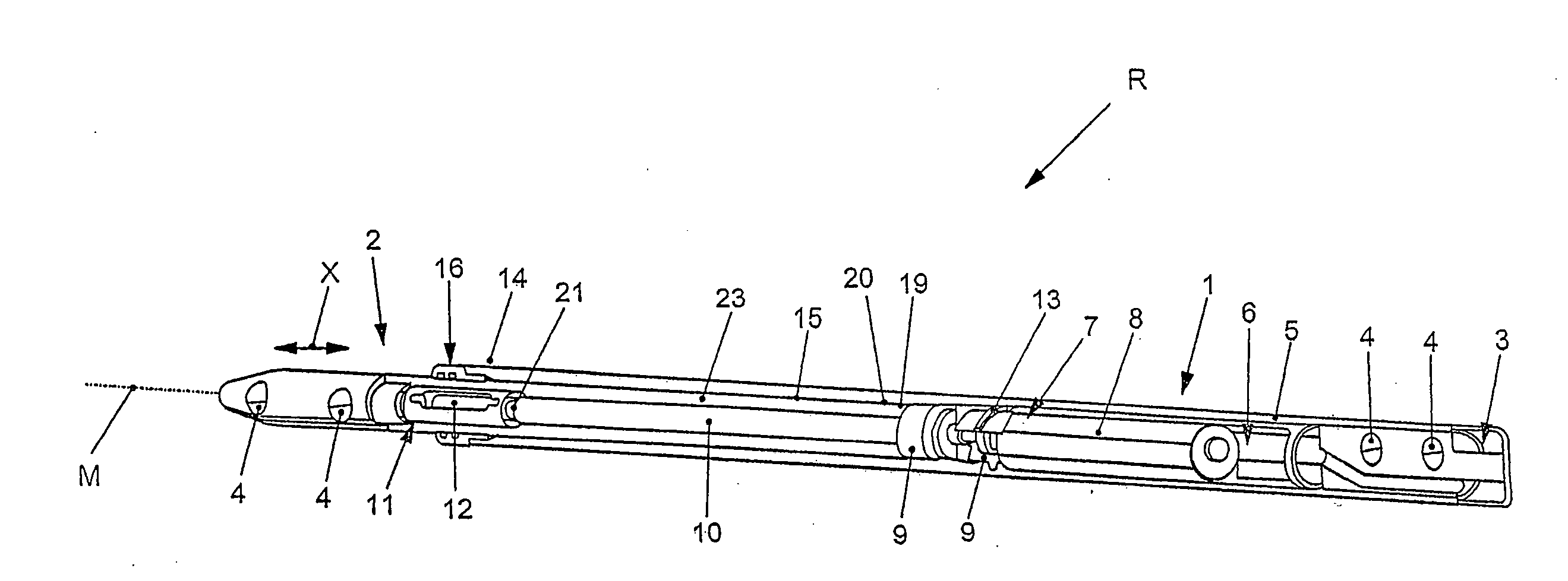 Device for extending bones