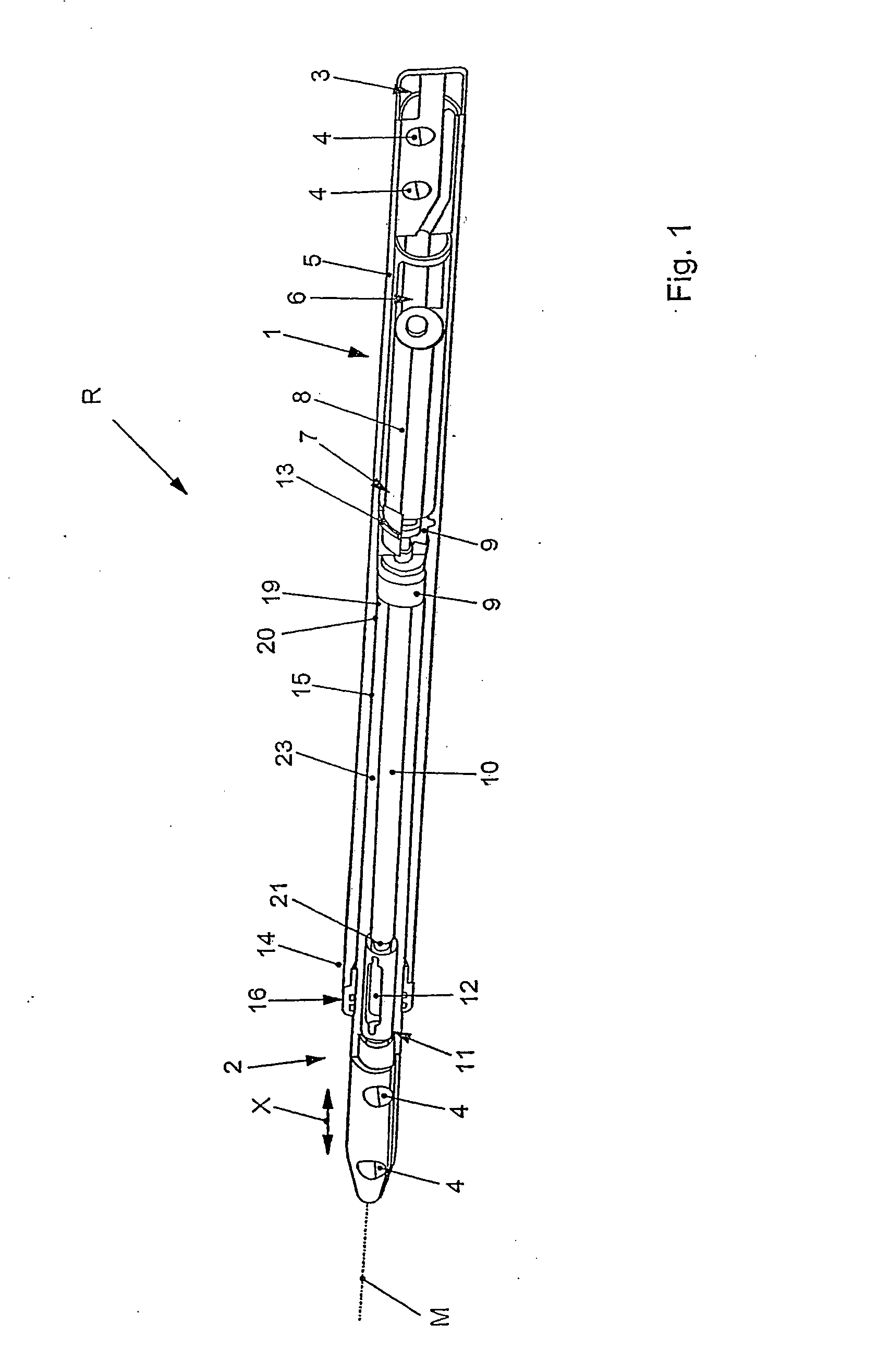 Device for extending bones