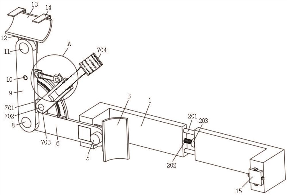 Trunk recovery device for orthopaedic surgery