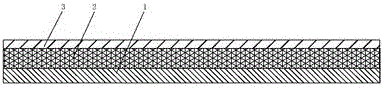 Sanding-free high-pressure decorative panel for cladding and production method thereof