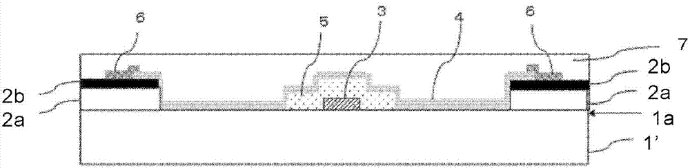 Decorative-material-attached substrate and manufacturing method therefor, touch panel and information display device