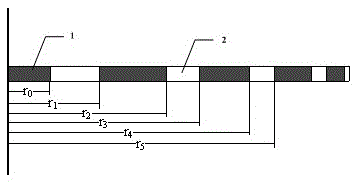 Self-focusing ultrasonic transducer based on Fresnel wave-zone piezoelectric composite material