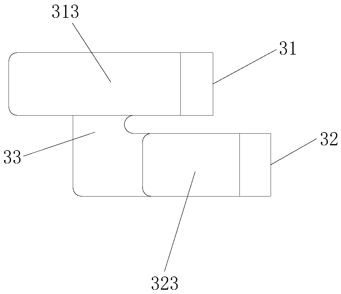 A linear vibrating motor