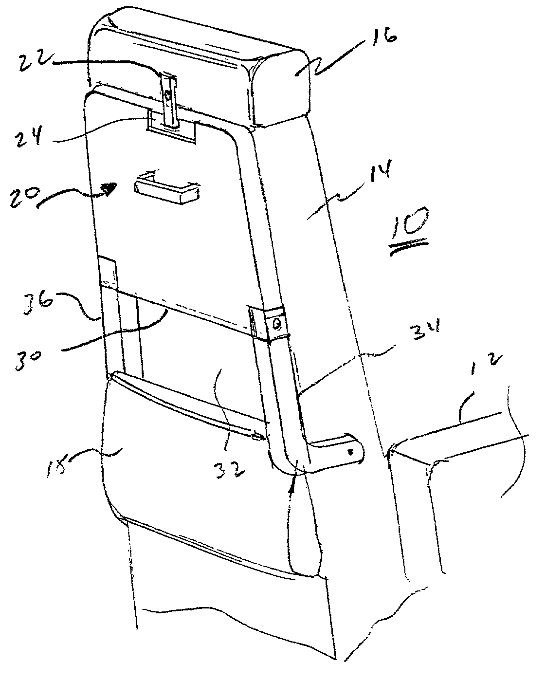 Threat-resistant aircraft tray