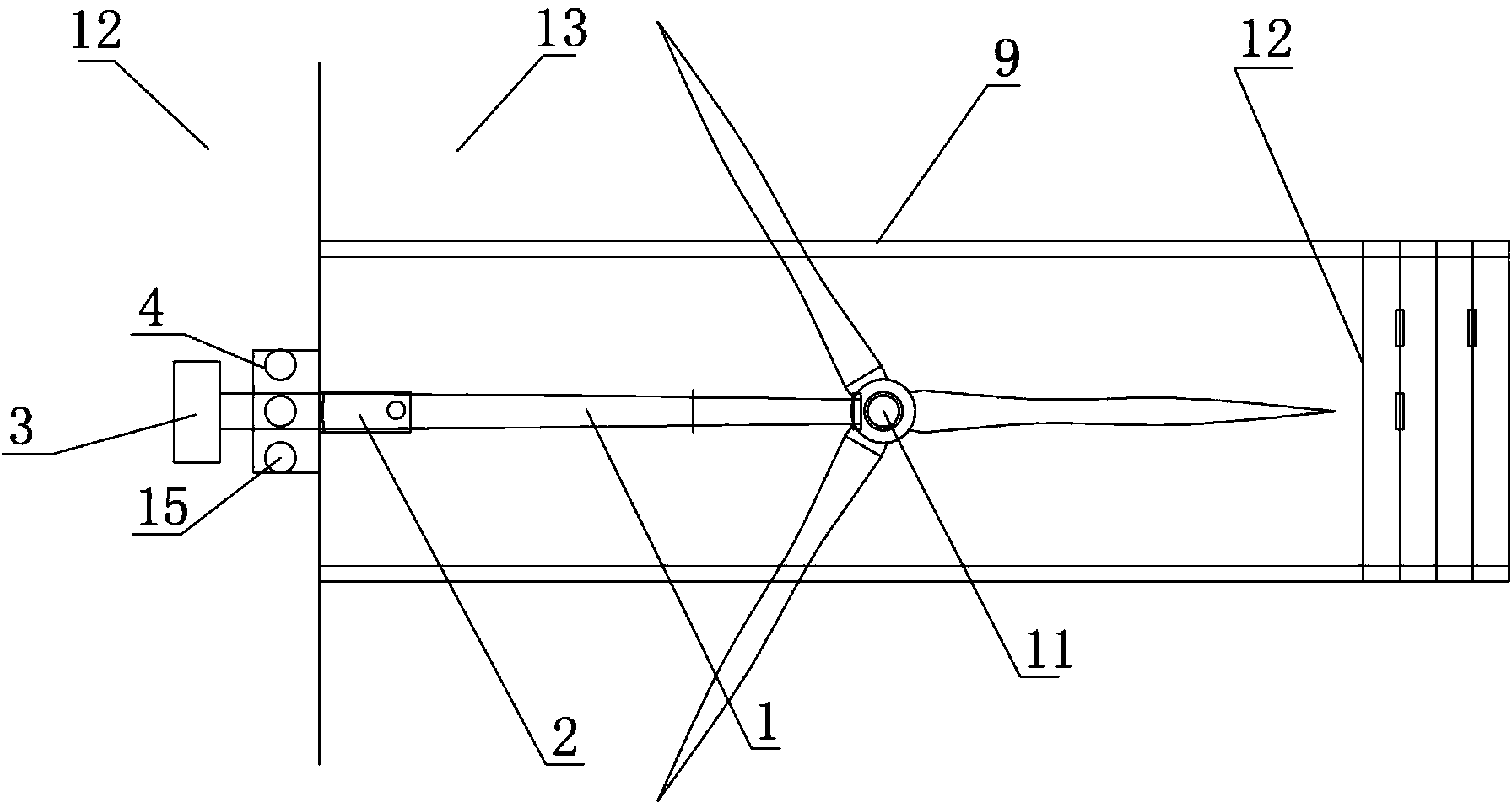 Offshore wind power generation set horizontally-assembling and integrally-overturning-and-erecting installation system and method