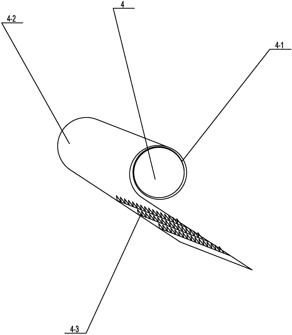 An automatic peeling device