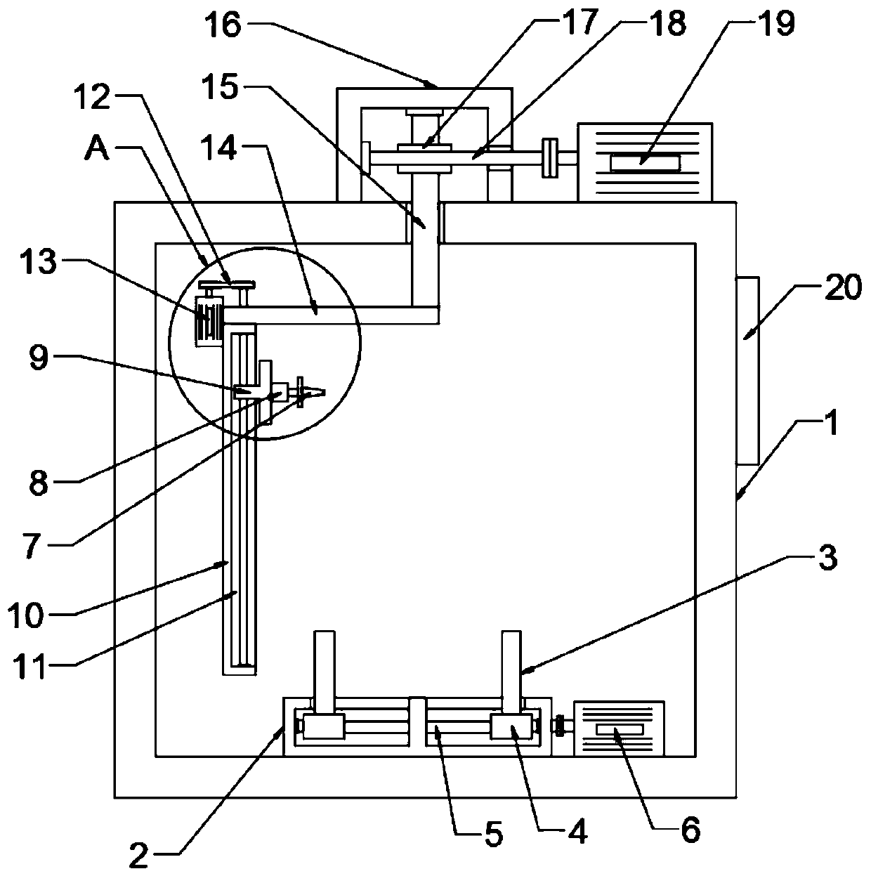 Annular mechanical welding device