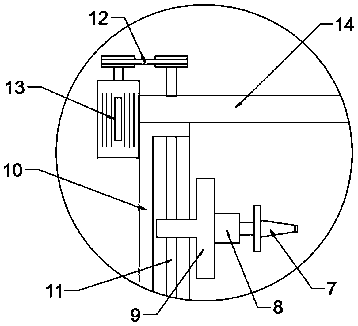 Annular mechanical welding device