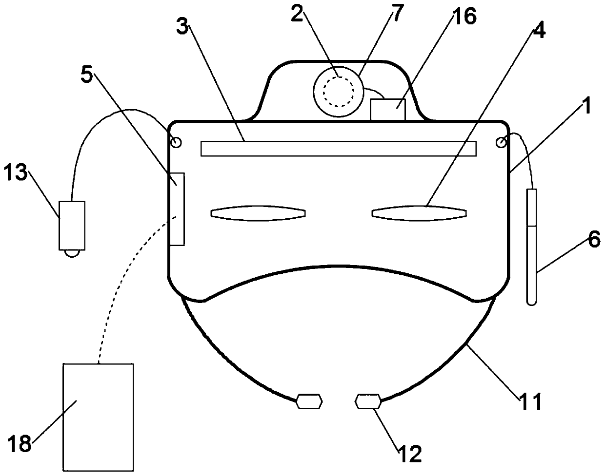 Respiratory gating equipment used for tumor radiotherapy