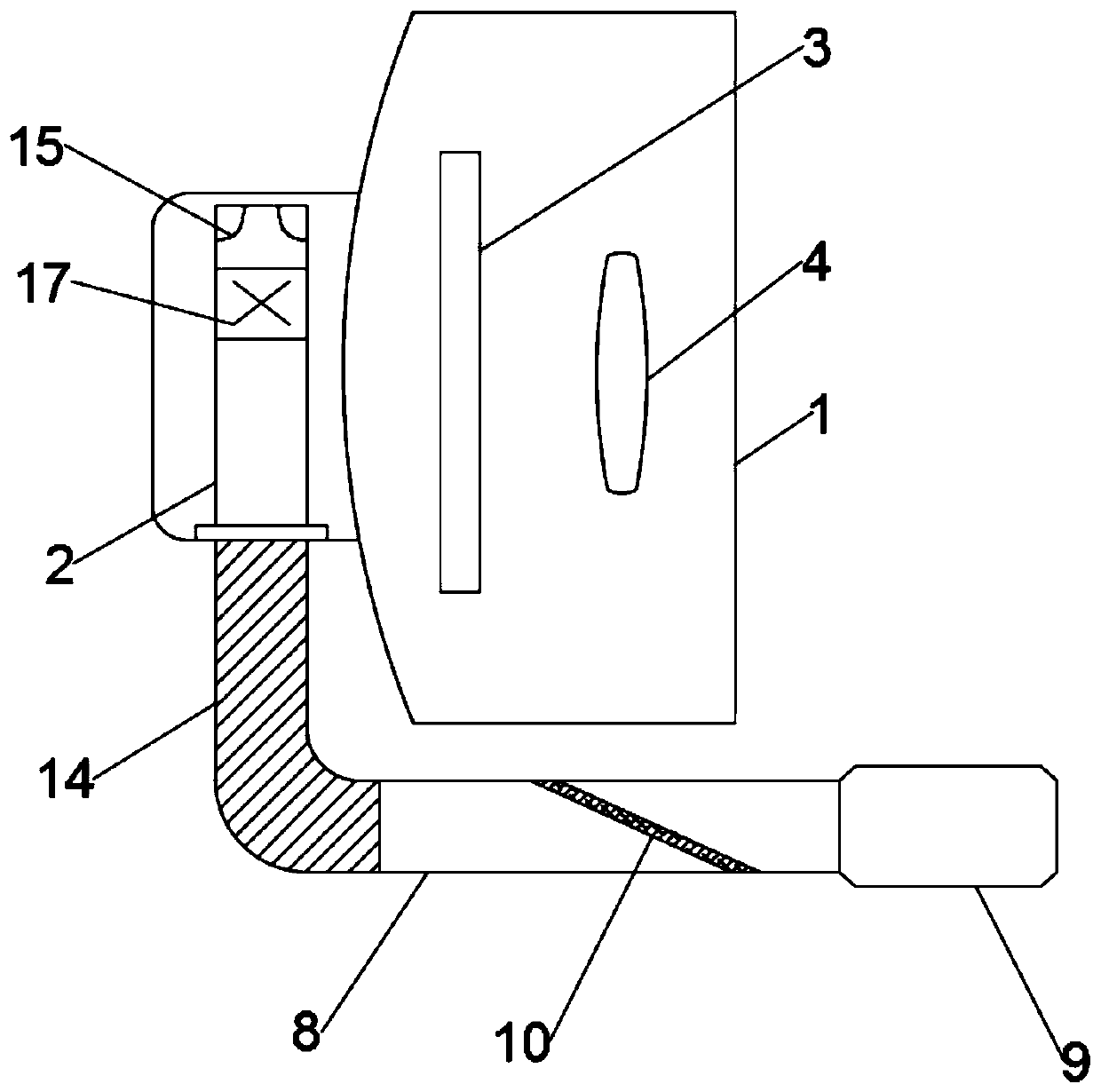 Respiratory gating equipment used for tumor radiotherapy