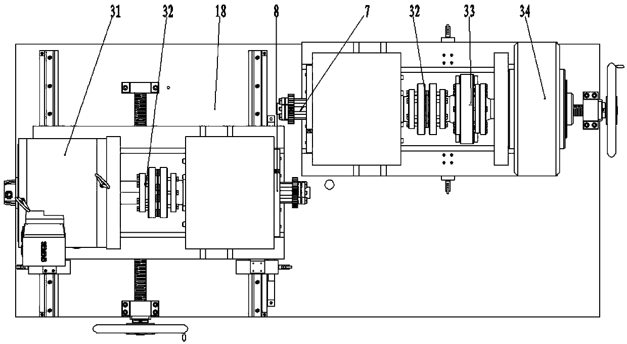 Gear dynamic transmission error measurement method and measurement device