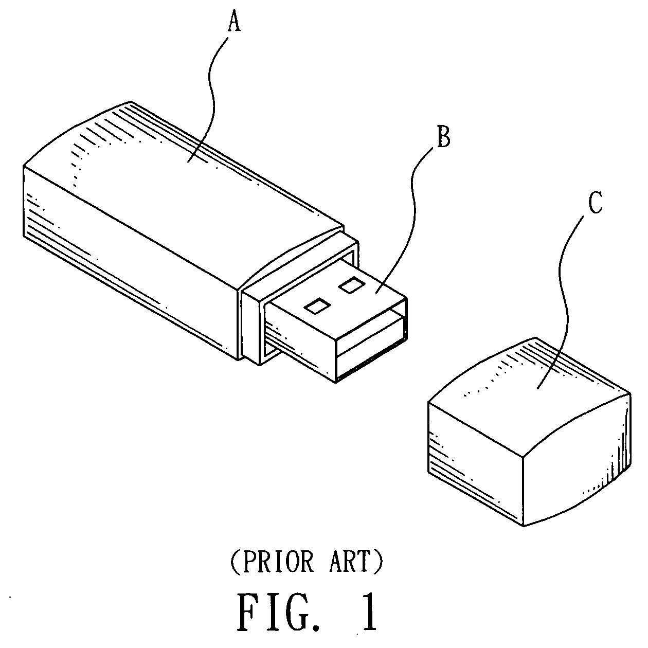 Business card sized storage device