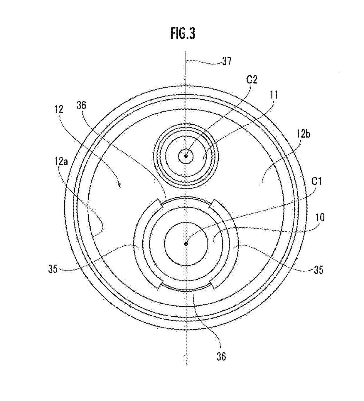 Valve unit fixing structure and fluid pump using the same