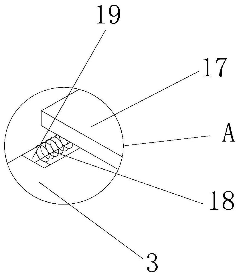 Detection device for conveying mechanical accessory machining