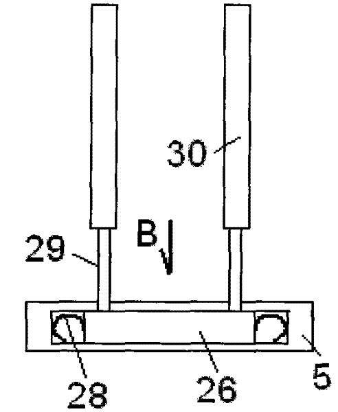 Multifunctional cart being provided with baffle and being convenient for patients with high paraplegia to relieve bowels