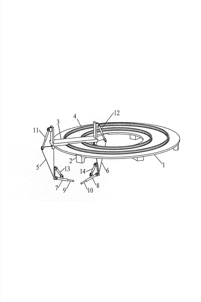 Automatic ultrasonic flaw-detecting machine for tray type large shell section parts