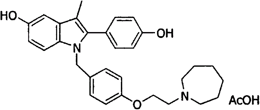 A bazedoxifene acetate sustained-release preparation with excellent performance