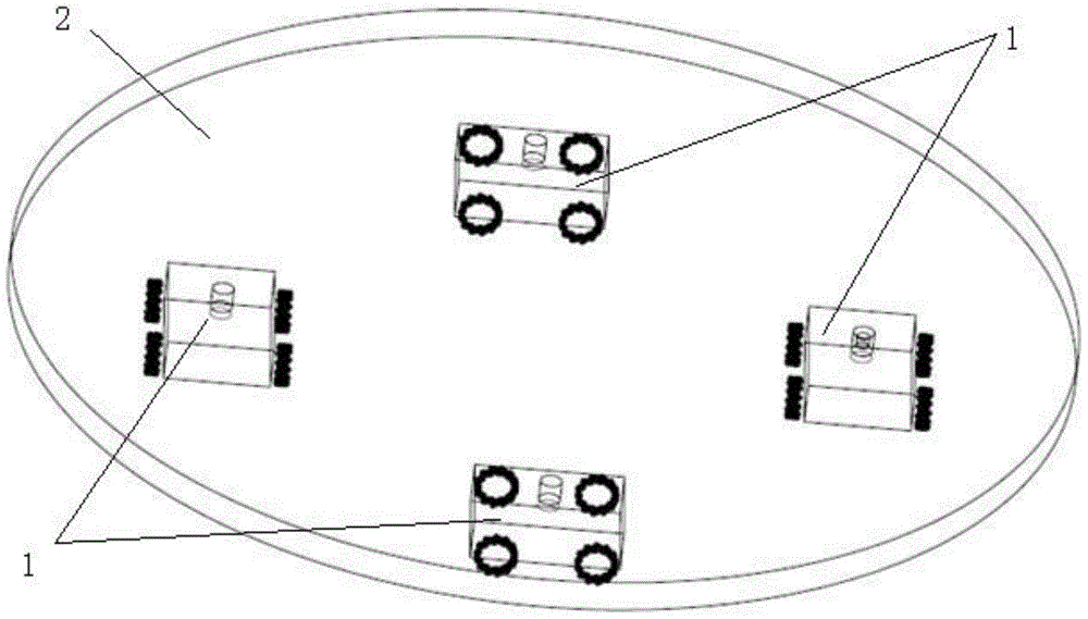 Control method of movable rotating stage