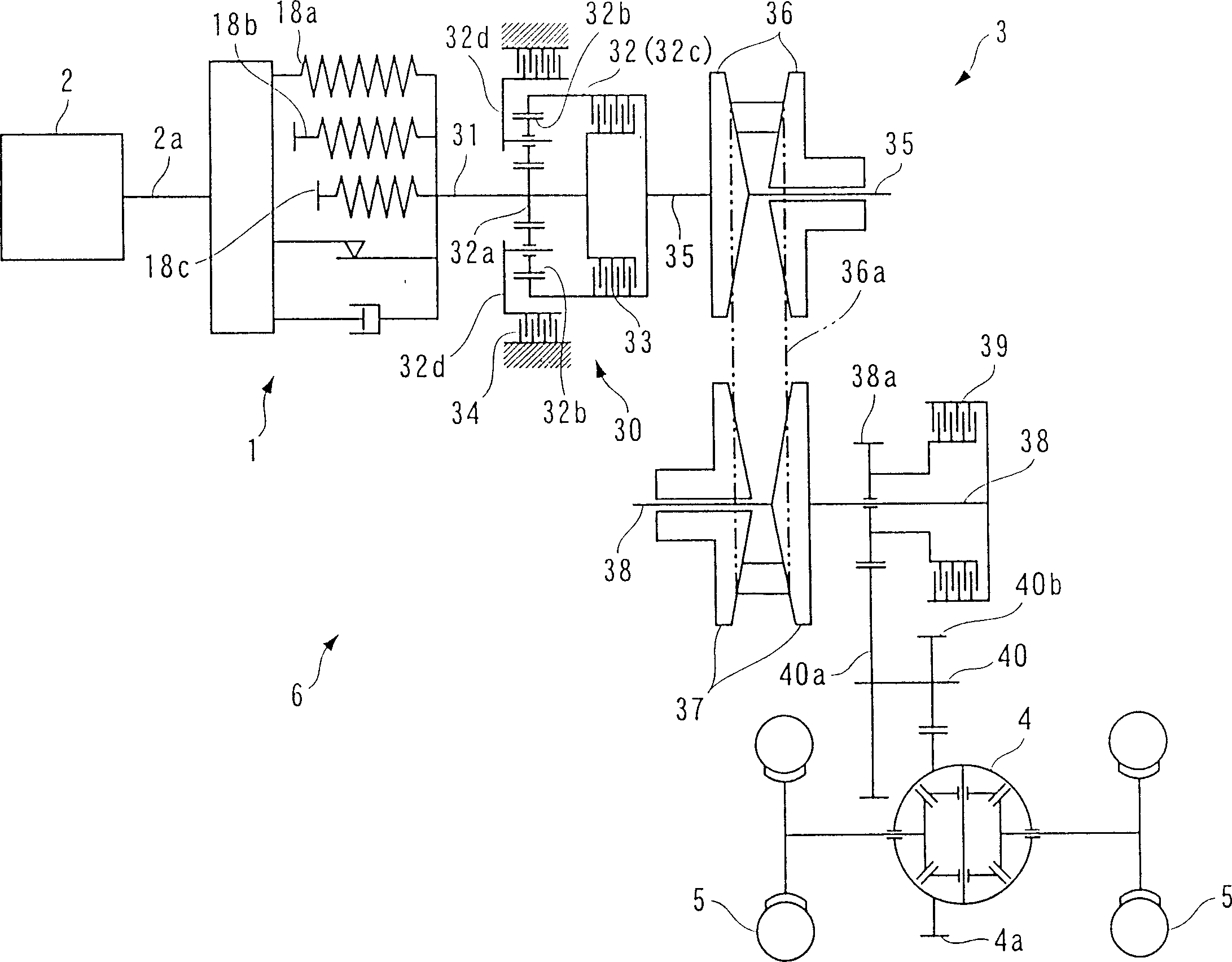 Flywheel unit of prime motor