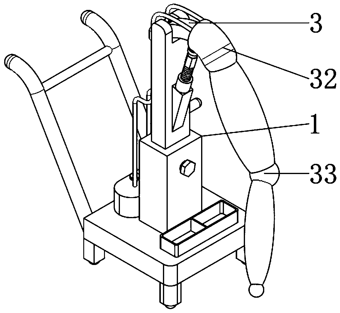 Intravenous injection model used for nursing teaching