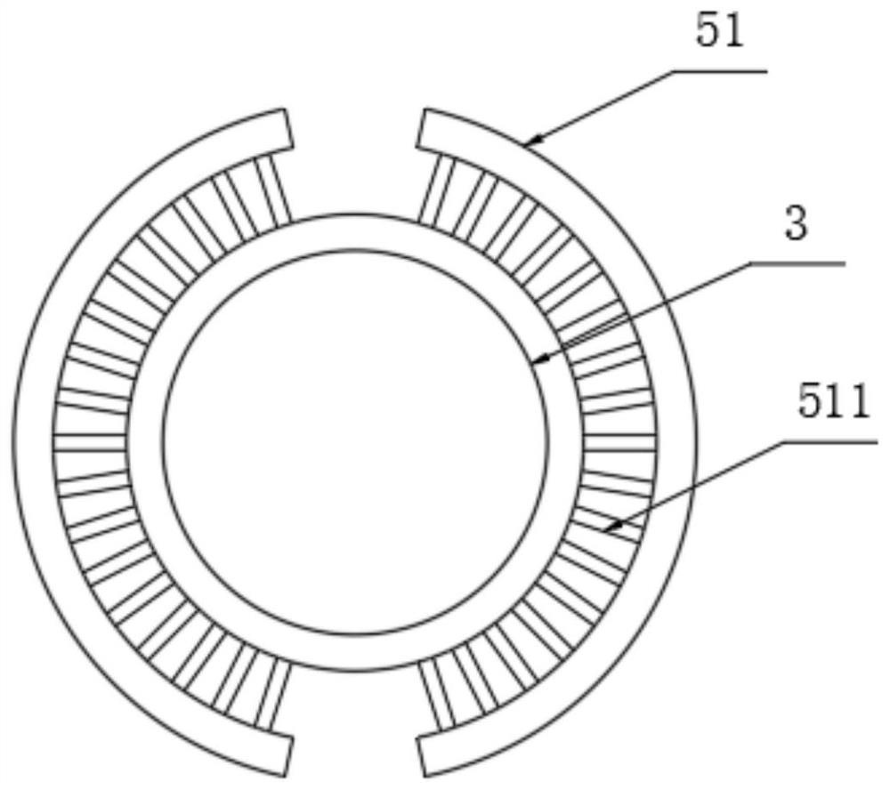 Double-row ultrafiltration membrane assembly convenient to disassemble and assemble