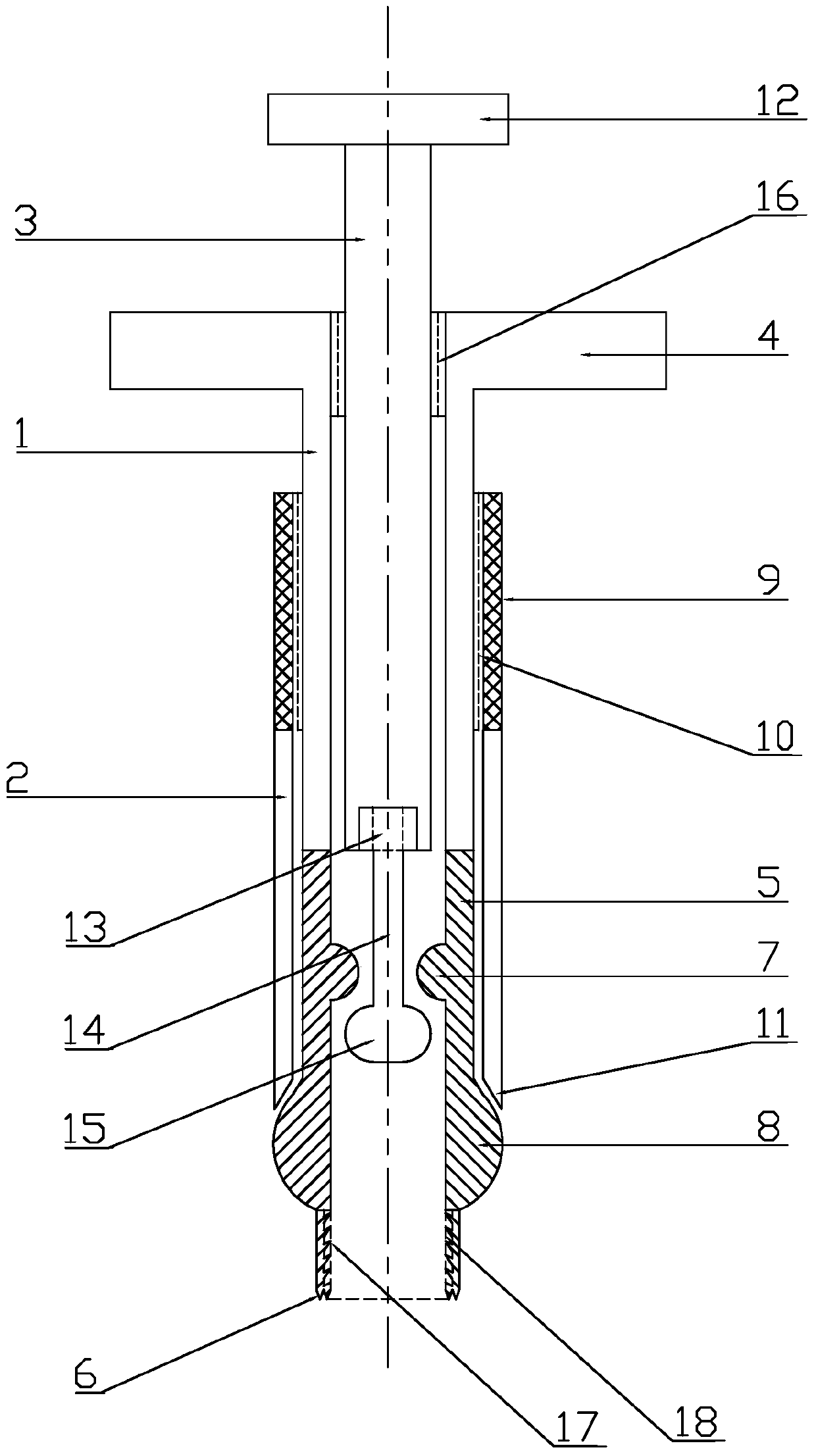 An orthopedic broken nail remover