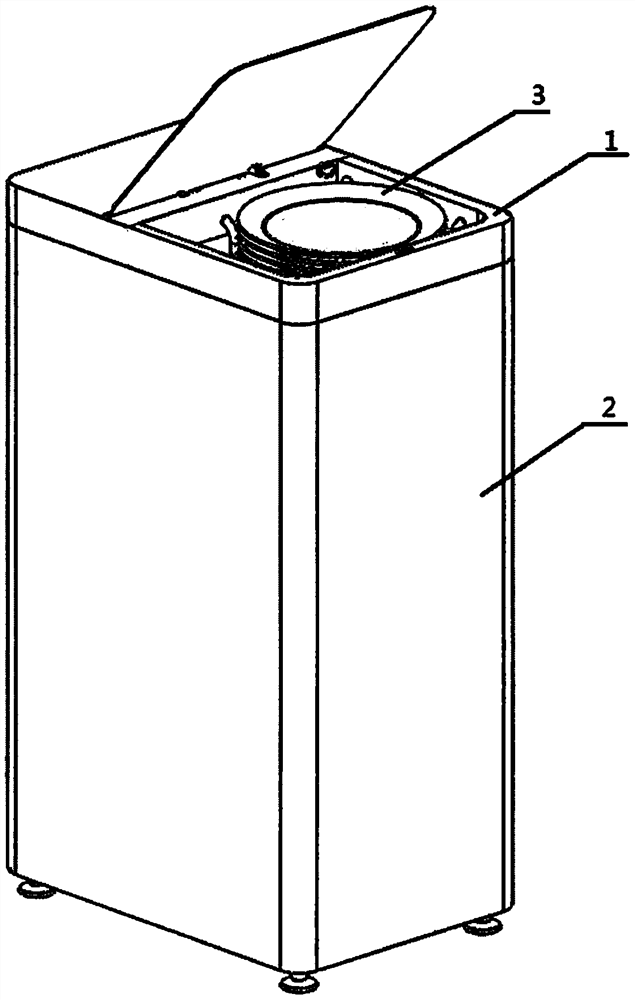 Intelligent tableware disinfecting cabinet