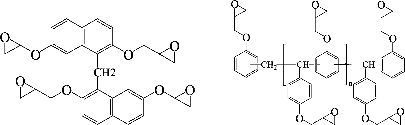 Epoxy molding compound for packaging tantalum capacitor and manufacturing method for epoxy molding compound