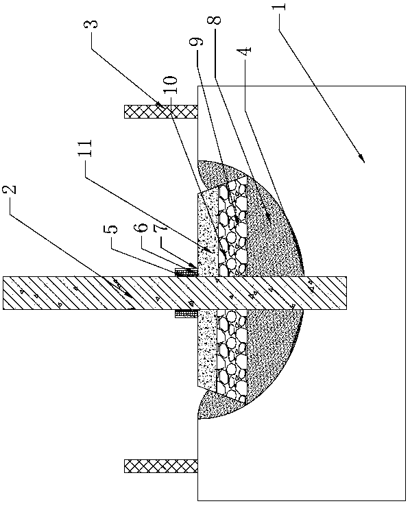 Method for repairing pile foundation and scour pit underwater