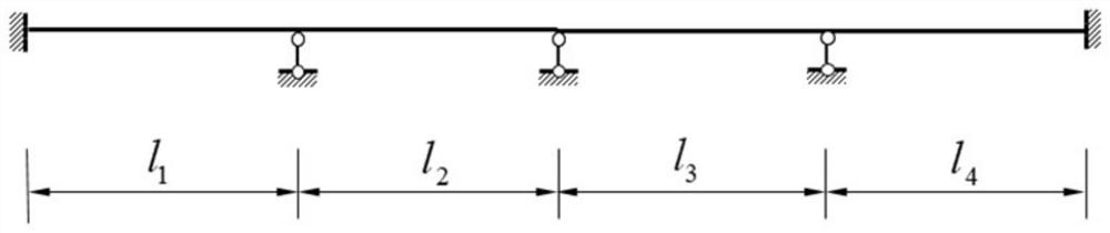 Method for calculating additional load of coal slurry pipeline caused by temperature difference and support displacement