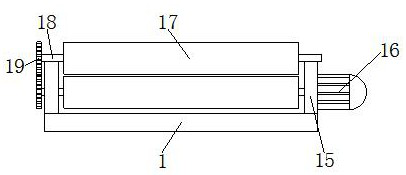 A semiconductor light-shielding film die-cutting mechanism