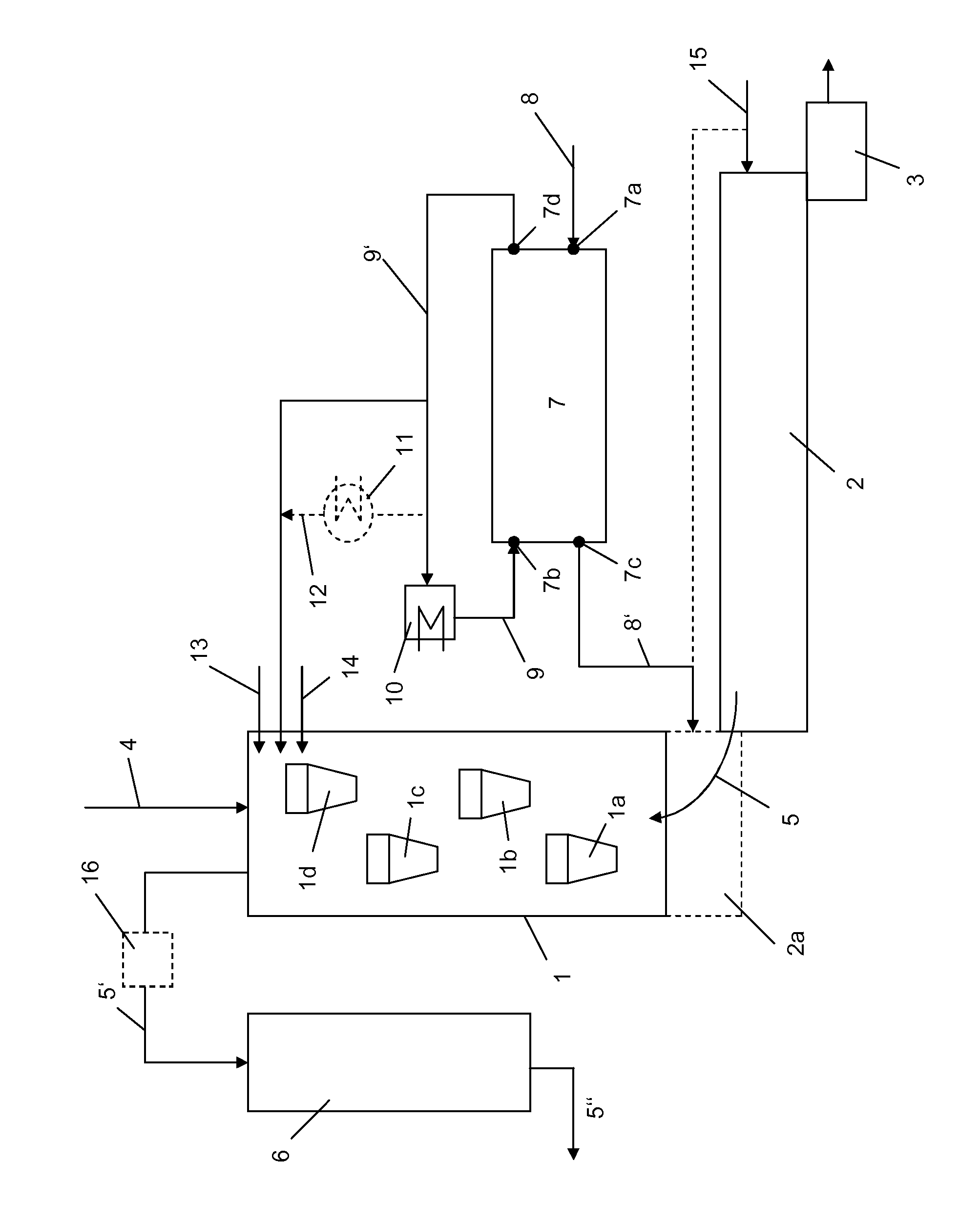 Method and installation for producing cement clinker